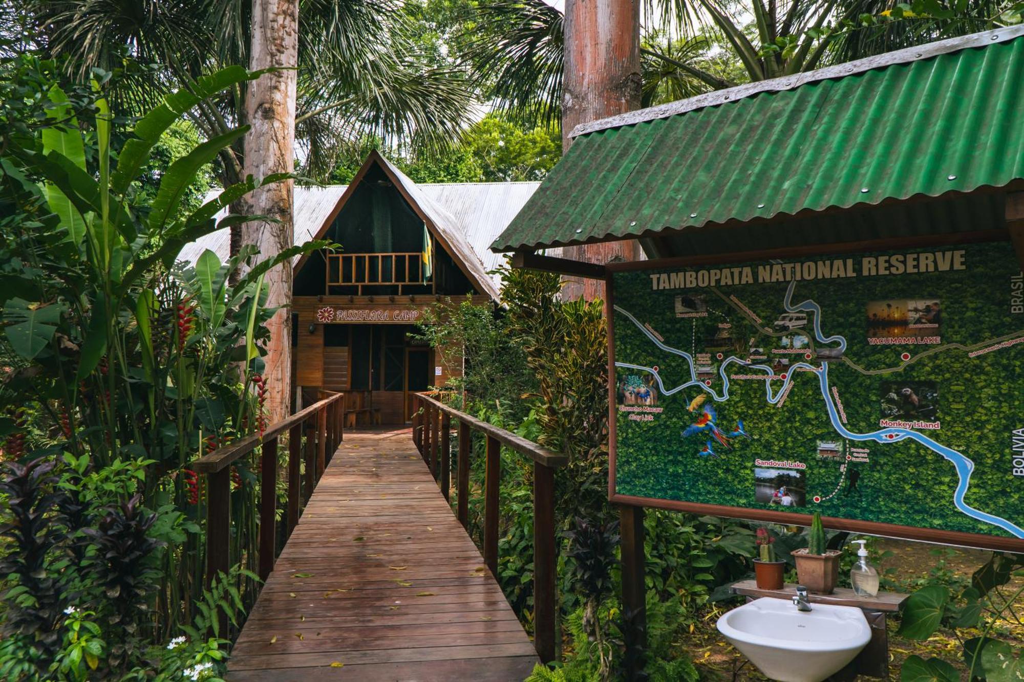 פוארטו מלדונדו Passiflora Lodge Tambopata מראה חיצוני תמונה